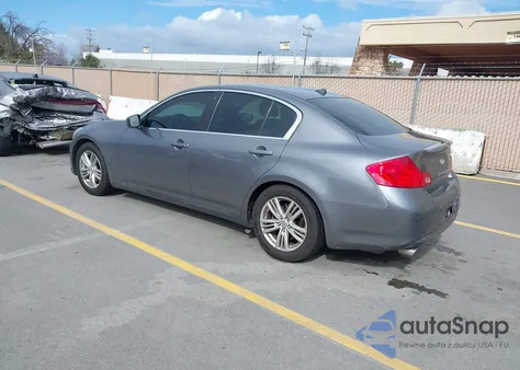 2013 Infiniti G37 Journey z USA, uszkodzony, nr VIN JN1CV6APXDM724731
